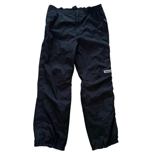 Men's Obermeyer Black Snowboard Ski Pants size XL Full Zip Insulated - Picture 1 of 13
